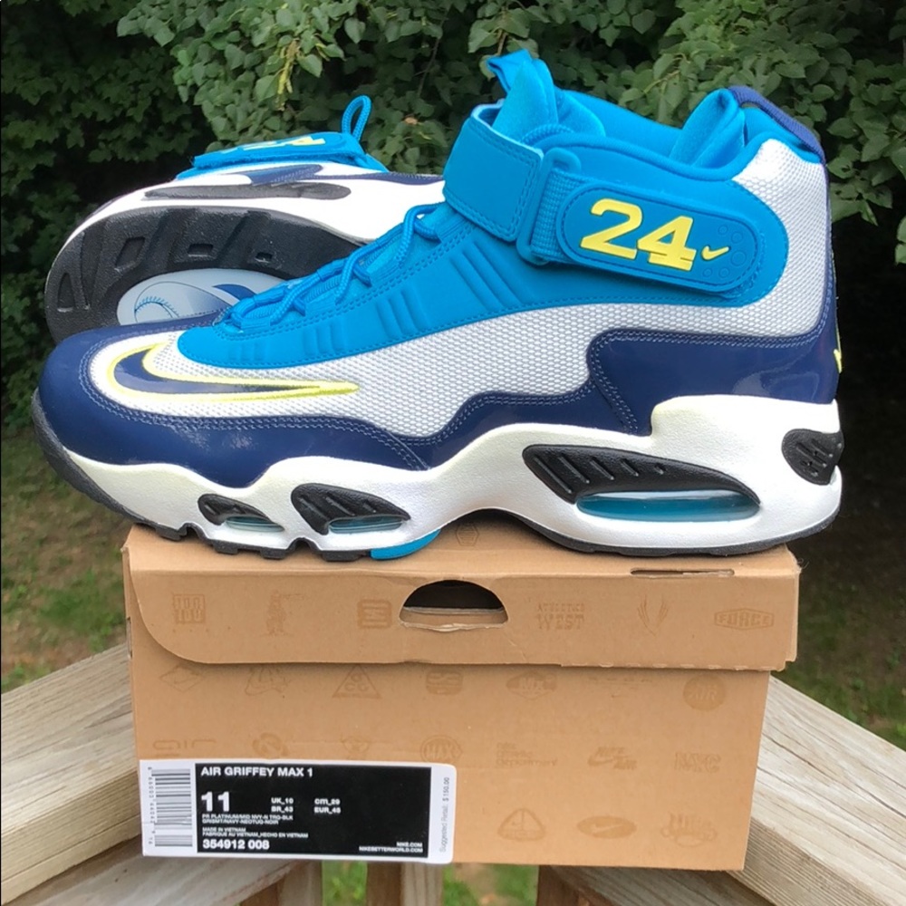 New Nike Air Griffey Max 1 | Size 11 Blue-White